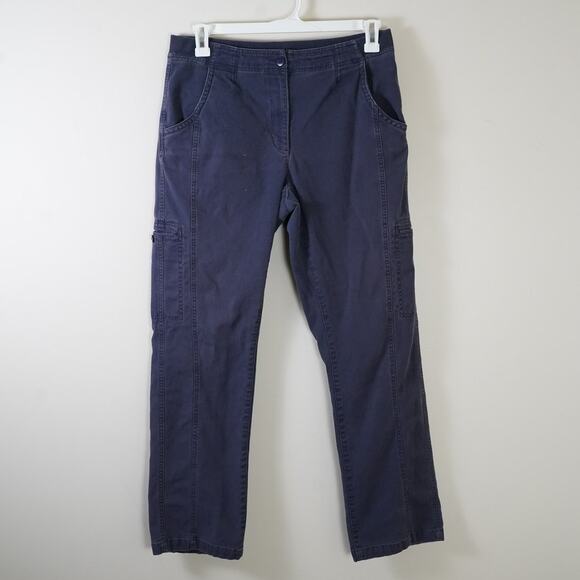 L.L. Bean Pants - L.L. Bean casual outdoors blue cargo pants womens size 10
